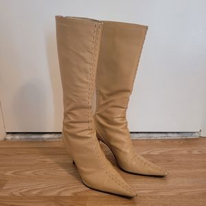 Genuine leather Charles David knee high boots